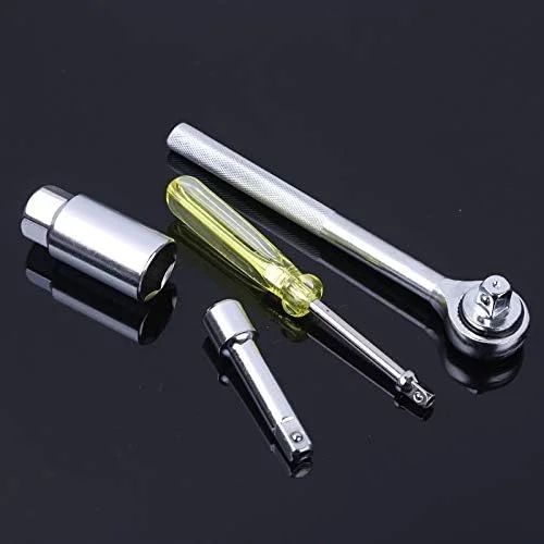 جعبه ابزار آستین 40 تکه، آچار بکس چند منظوره دستی، کیت تعمیرات خودرو خانگی Leunlee