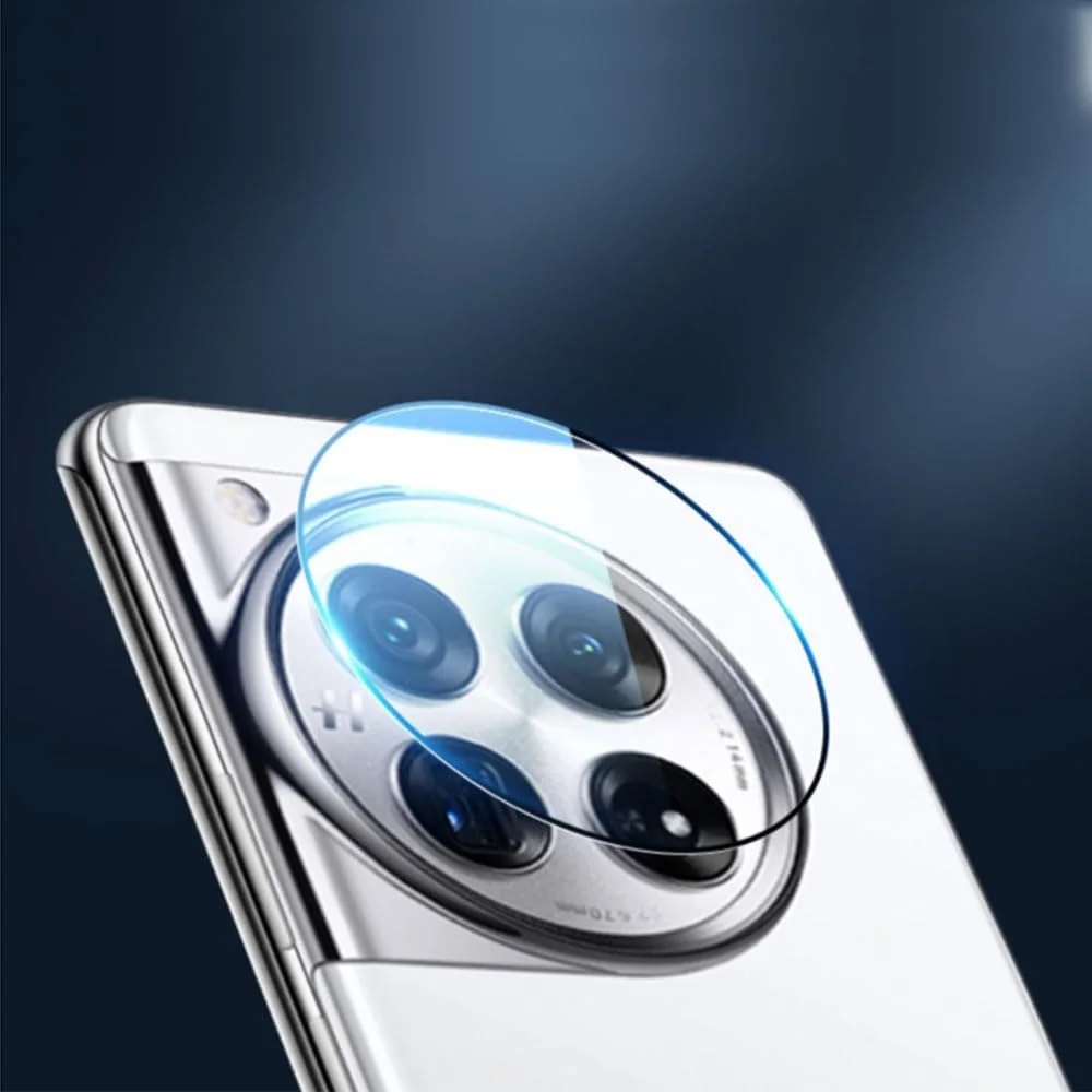 محافظ لنز دوربین گوشی OnePlus 13 کیوجانسیو، [بسته 4 عددی] فیلم محافظ شیشه ای حرارت دیده شفاف HD، [ضد خش] [بدون حباب]