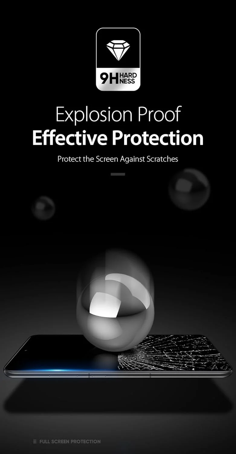 محافظ صفحه نمایش OIATROE [بسته 2 عددی] برای OnePlus Ace 3، محافظ صفحه نمایش شیشه ای حرارت دیده فوق العاده باریک HD 2.5D Pro-Fit - مشکی