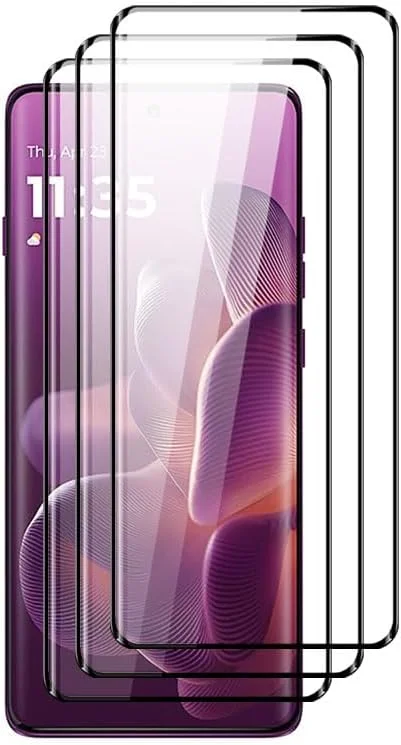 محافظ صفحه نمایش QJONSIU سازگار با OnePlus 15، بسته 3 عددی محافظ صفحه شیشه ای حرارت دیده HD، محافظت تمام صفحه، مقاوم در برابر خراش و بدون حباب