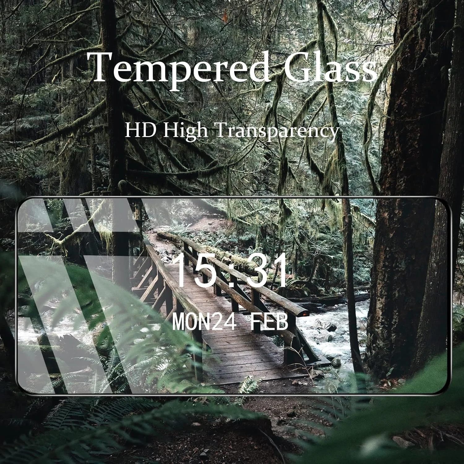 محافظ صفحه نمایش GMUJIAO سازگار با OnePlus Nord 3 (بسته 4 عددی)، محافظ صفحه نمایش OnePlus Nord 3، محافظ صفحه نمایش شیشه ای حرارت دیده [سختی 9H] - مشکی