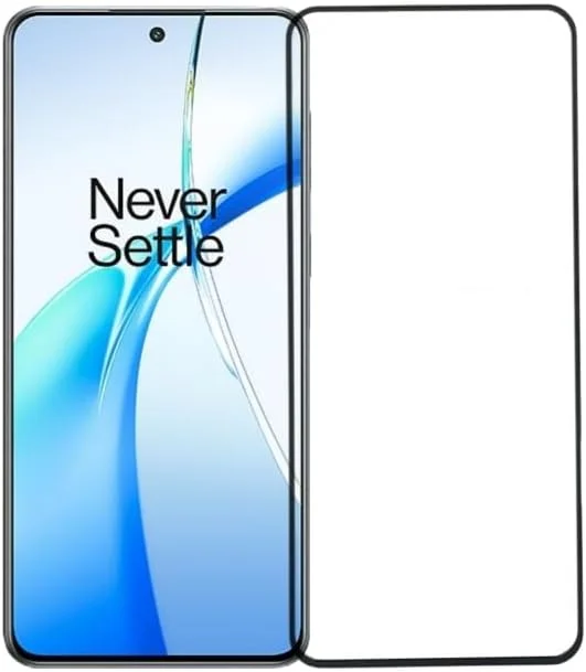 محافظ صفحه نمایش 5D BURAQ برای OnePlus Nord CE3 Lite، پوشش کامل، شیشه حرارت دیده 9H Ultra HD، نصب آسان محافظ صفحه نمایش برای OnePlus Nord CE3 Lite