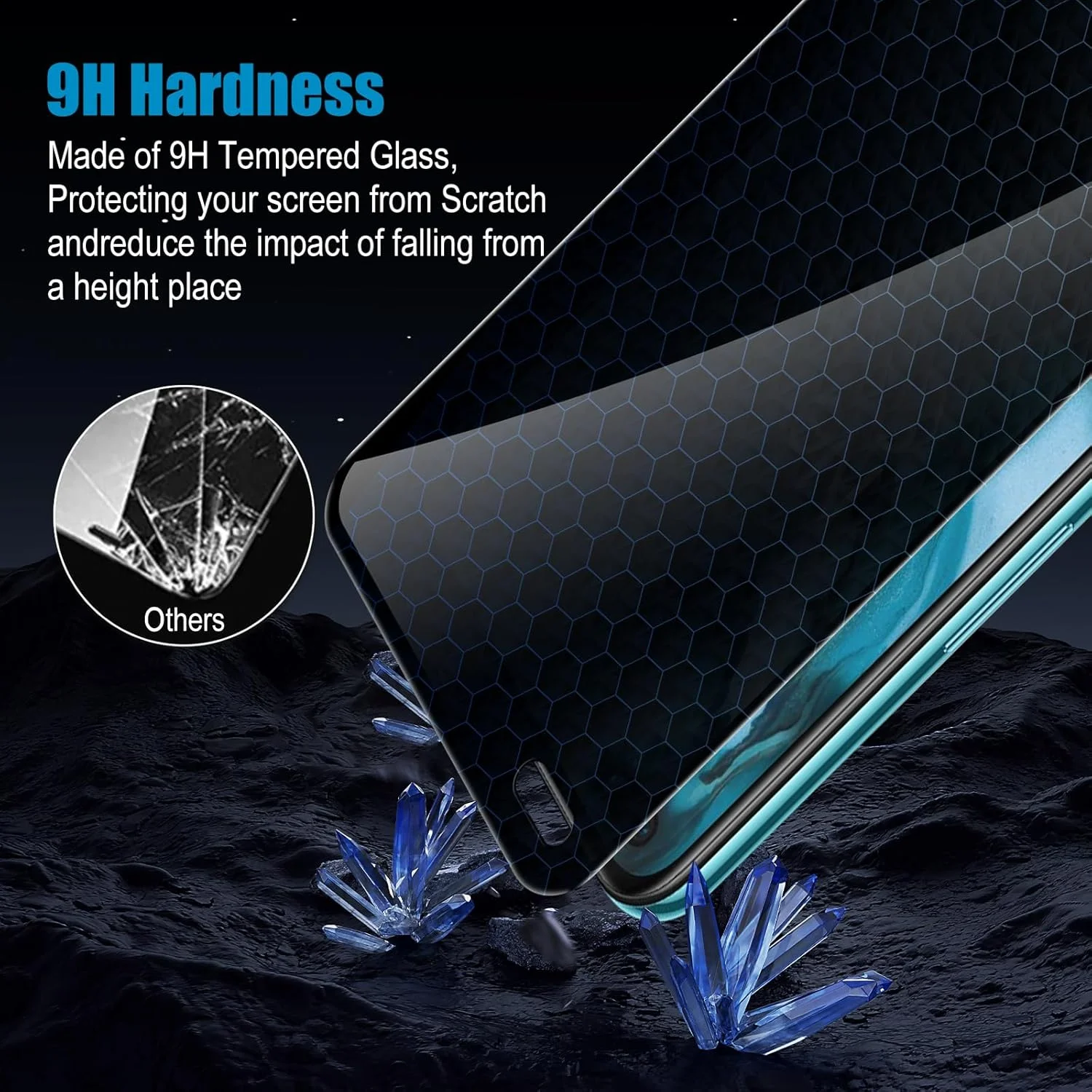 محافظ صفحه نمایش حریم خصوصی MokaZii بسته 2 عددی سازگار با OnePlus Nord 5 5G، شیشه حرارت دیده، مقاوم در برابر خراش، محافظ صفحه نمایش با سختی 9H، محافظ صفحه نمایش ضد خش، حساسیت بالا برای محافظ صفحه نمایش حریم خصوصی MokaZii بسته 2 عددی سازگار با OnePlus Nord 5 5G، شیشه حرارت دیده، مقاوم در برابر خراش، محافظ صفحه نمایش با سختی 9H، محافظ صفحه نمایش ضد خش، حساسیت بالا برای