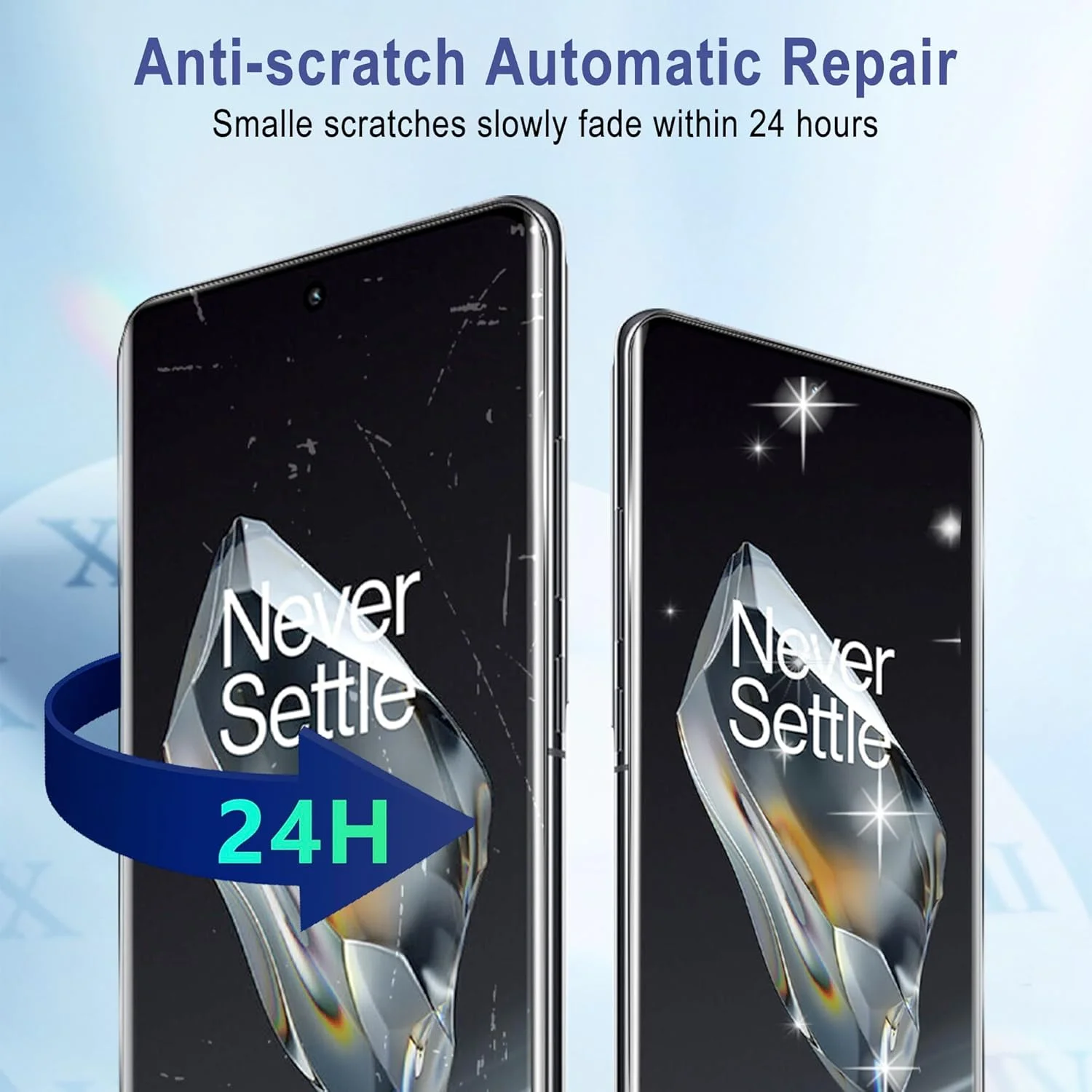 محافظ صفحه نمایش MiRowy بسته 2 عددی برای OnePlus 12، فیلم TPU انعطاف پذیر با ابزار نصب، پشتیبانی از شناسه اثر انگشت، فیلم محافظ صفحه نمایش ضد خش برای OnePlus 12 محافظ صفحه نمایش MiRowy بسته 2 عددی برای OnePlus 12، فیلم TPU انعطاف پذیر با ابزار نصب، پشتیبانی از شناسه اثر انگشت، فیلم محافظ صفحه نمایش ضد خش برای OnePlus 12