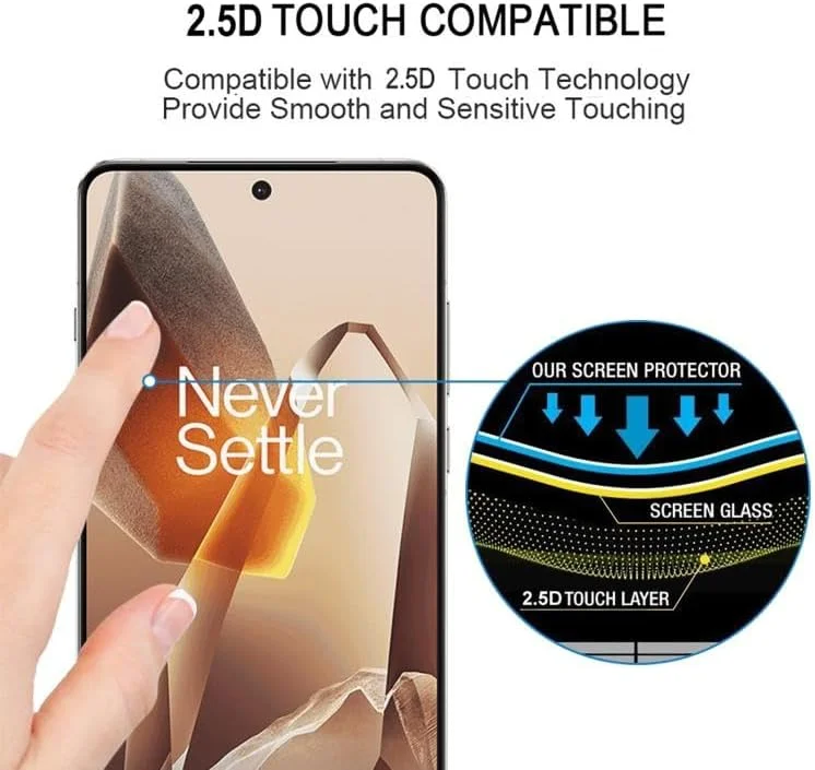 محافظ صفحه نمایش شیشه ای تمپرد فول گلاس شیهویی برای وان پلاس 13، سختی 9H، HD، لبه های خمیده سه بعدی محافظ صفحه نمایش شیشه ای تمپرد فول گلاس شیهویی برای وان پلاس 13، سختی 9H، HD، لبه های خمیده سه بعدی