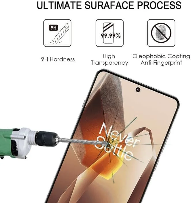 محافظ صفحه نمایش شیشه ای تمپرد فول گلاس شیهویی برای وان پلاس 13، سختی 9H، HD، لبه های خمیده سه بعدی محافظ صفحه نمایش شیشه ای تمپرد فول گلاس شیهویی برای وان پلاس 13، سختی 9H، HD، لبه های خمیده سه بعدی