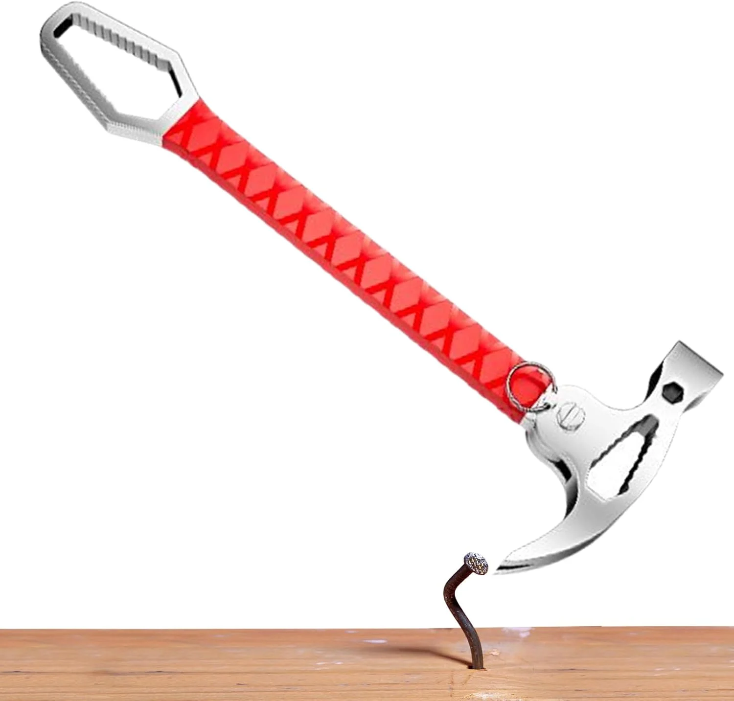 چکش ساختمانی، آچار چکش چند منظوره با دسته ضد لغزش | ابزار تعمیرات خانگی سنگین برای پدربزرگ همسایه عمو دوست پسر