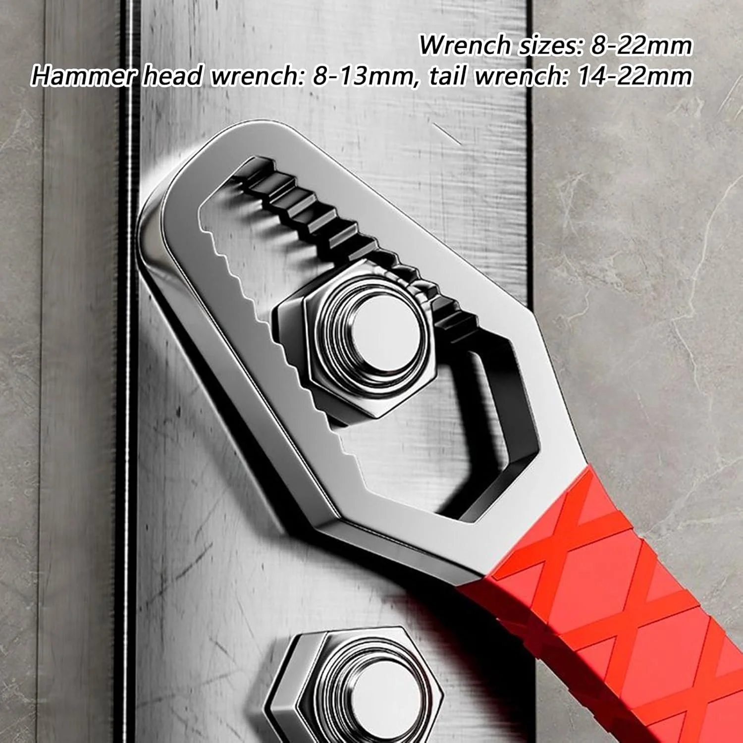 چکش پنجه ای | آچار چکش پنجه ای سبک وزن با دسته ارگونومیک - ابزار تعمیرات خانگی سنگین برای پدربزرگ پدر دوست پسر عمو