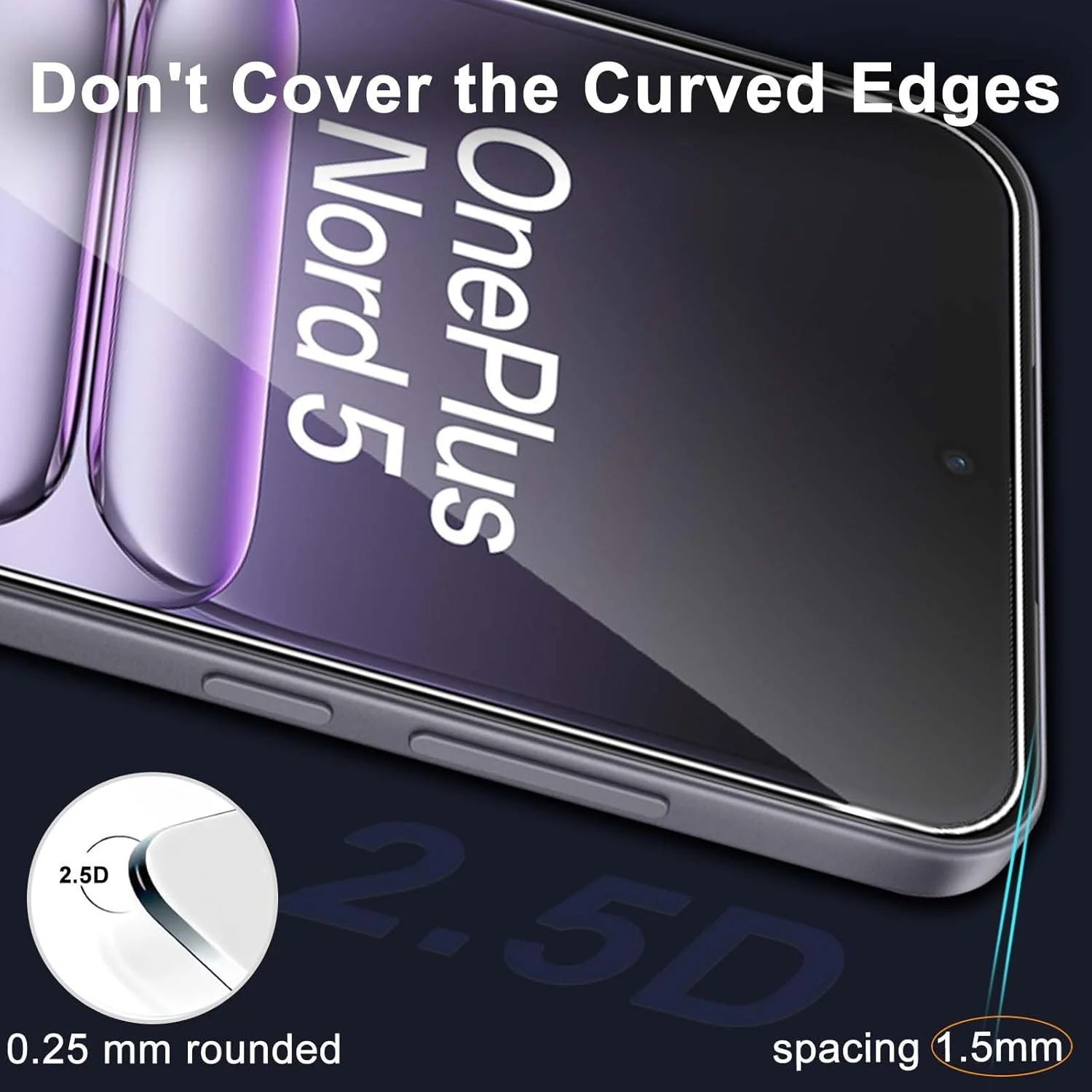 محافظ صفحه نمایش شیشه ای و فیلم محافظ دوربین GEEMEE 2 + 2 عددی برای OnePlus Nord 5، شیشه محافظ سخت شده با سختی 9H، محافظ صفحه نمایش با حساسیت بالا محافظ صفحه نمایش شیشه ای و فیلم محافظ دوربین GEEMEE 2 + 2 عددی برای OnePlus Nord 5، شیشه محافظ سخت شده با سختی 9H، محافظ صفحه نمایش با حساسیت بالا