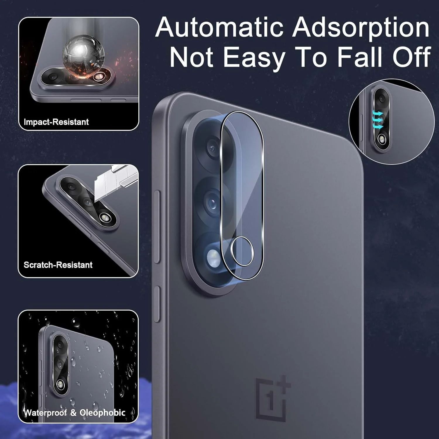 محافظ صفحه نمایش شیشه ای و فیلم محافظ دوربین GEEMEE 2 + 2 عددی برای OnePlus Nord 5، شیشه محافظ سخت شده با سختی 9H، محافظ صفحه نمایش با حساسیت بالا محافظ صفحه نمایش شیشه ای و فیلم محافظ دوربین GEEMEE 2 + 2 عددی برای OnePlus Nord 5، شیشه محافظ سخت شده با سختی 9H، محافظ صفحه نمایش با حساسیت بالا