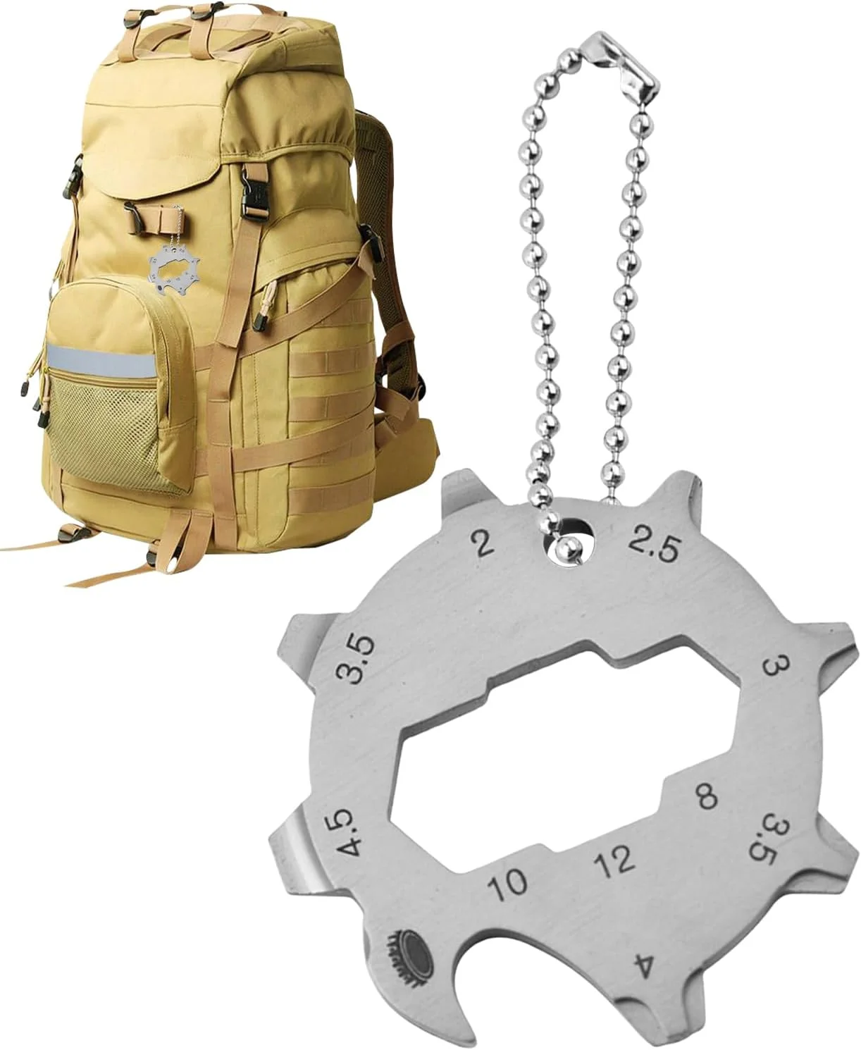 ابزار چند منظوره - ابزار دستی چند منظوره استیل ضد زنگ، ابزار بقا با کاربری سنگین به همراه پیچ گوشتی برای پیاده روی، تعمیرات منزل، نگهداری خودرو