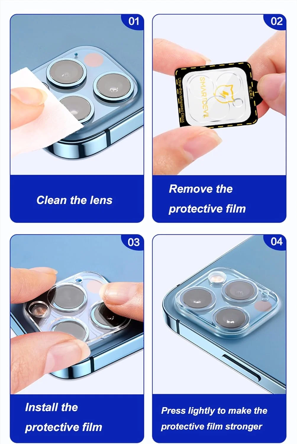 محافظ لنز دوربین GIOPUEY سازگار با OnePlus Nord 4، [بسته 3 عددی] شیشه حرارت دیده سه بعدی، ضد خش، محافظ دوربین برای OnePlus Nord 4