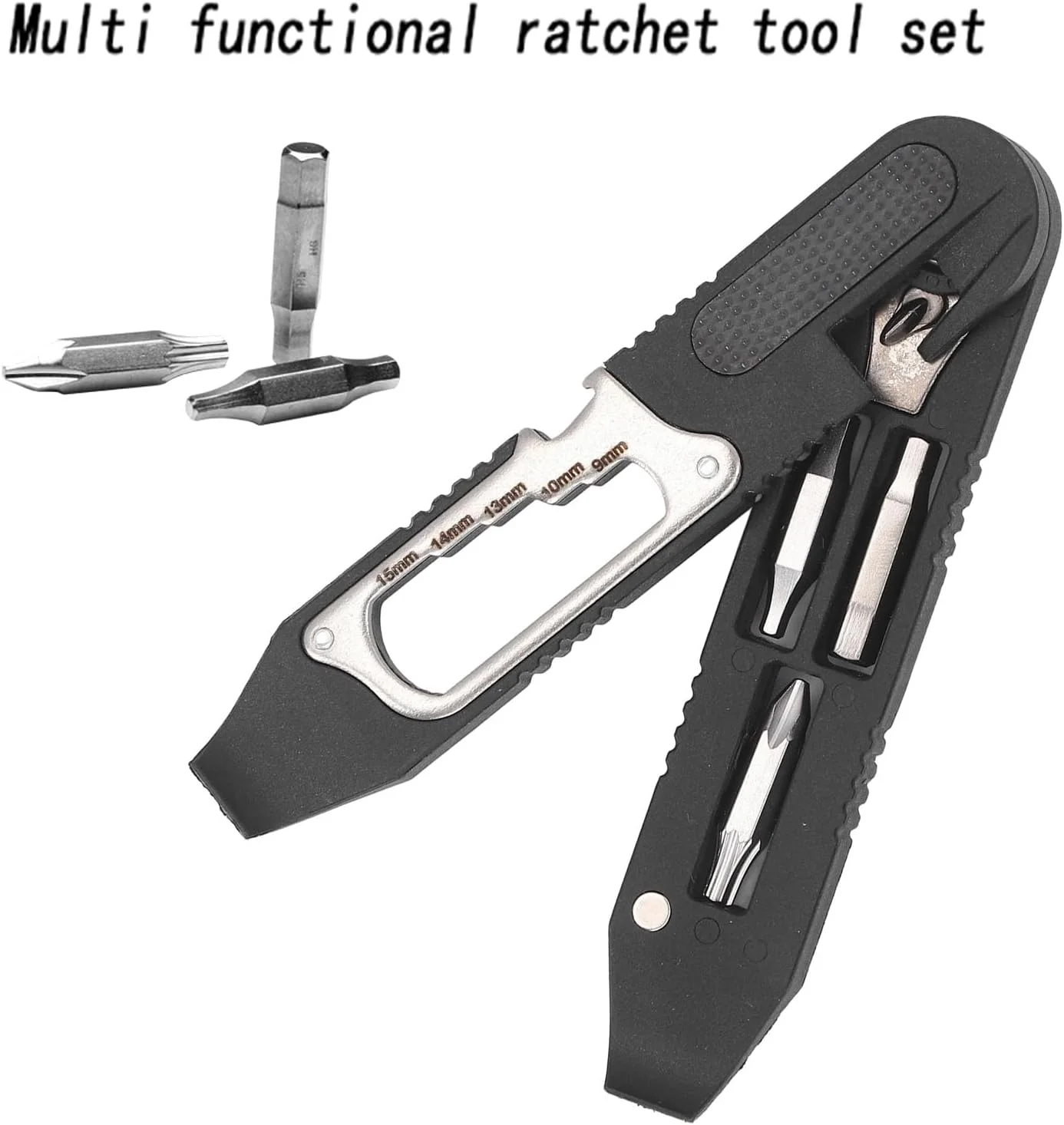 آچار جغجغه ای اهرم تایر کیت ابزار تعمیر دوچرخه چند منظوره قابل حمل برای علاقه مندان و تعمیرکاران