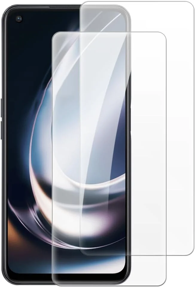 محافظ صفحه نمایش شیشه ای حرارت دیده شانتایم [بسته 2 عددی] سازگار با وان پلاس نورد CE 2 Lite (6.58 اینچ)، شفاف HD ضد خش بدون حباب، سازگار با قاب