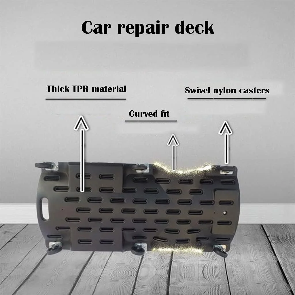 تخته درازکش ضخیم تعمیر خودرو، خزنده مکانیکی، اسکیت بورد تخته خواب تعمیر خودرو، چرخ های دالی با دسته قابل حمل و سینی ابزار، ابزار ویژه تعمیر (رنگ: قرمز، سایز: 40 اینچ) تخته درازکش ضخیم تعمیر خودرو، خزنده مکانیکی، اسکیت بورد تخته خواب تعمیر خودرو، چرخ های دالی با دسته قابل حمل و سینی ابزار، ابزار ویژه تعمیر (رنگ: قرمز، سایز: 40 اینچ)