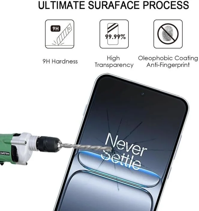 محافظ صفحه نمایش شیشه ای تمپرد SHIHUI برای OnePlus Nord 5، آلومینیوم بالا، پوشش کامل صفحه نمایش، چاپ ابریشمی (رنگ 1) محافظ صفحه نمایش شیشه ای تمپرد SHIHUI برای OnePlus Nord 5، آلومینیوم بالا، پوشش کامل صفحه نمایش، چاپ ابریشمی (رنگ 1)