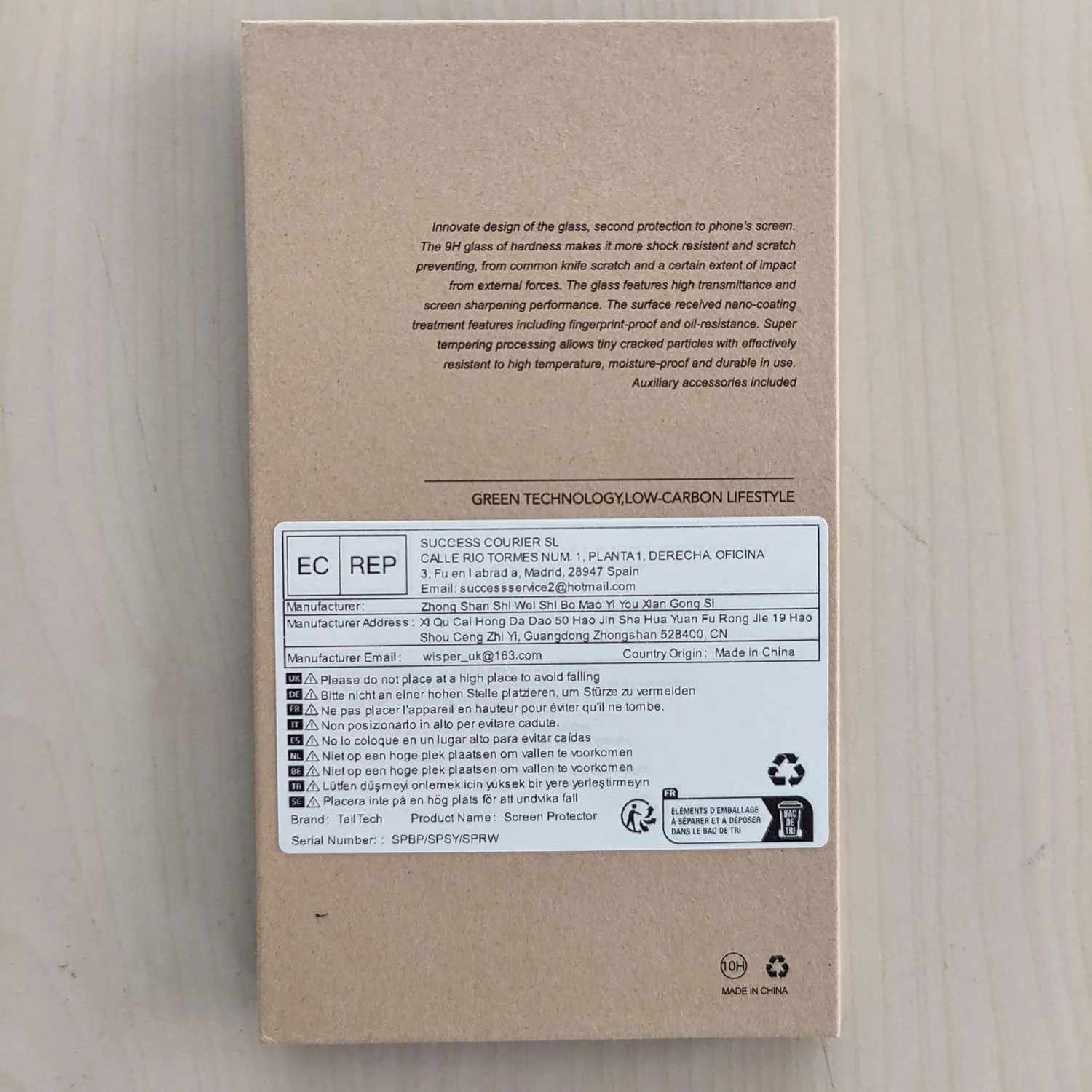 محافظ صفحه نمایش شیشه ای TailTech برای OnePlus 13R، بسته 3 عددی پوشش کامل، محافظت لبه به لبه محافظ صفحه نمایش شیشه ای TailTech برای OnePlus 13R، بسته 3 عددی پوشش کامل، محافظت لبه به لبه