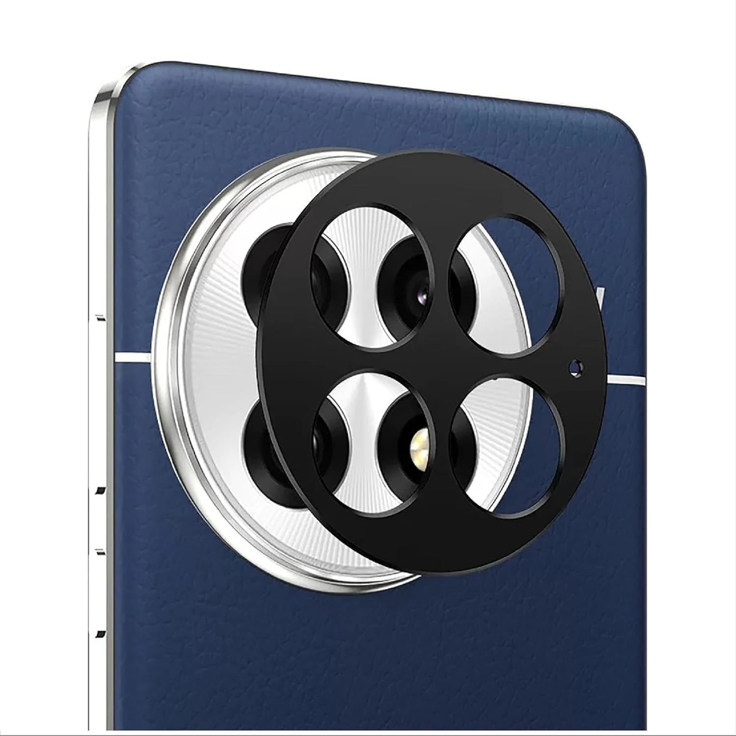 محافظ صفحه نمایش دوربین GIOPUEY سازگار با OnePlus 13، [بسته 2 عددی] قاب محافظ فلزی دوربین، فیلم محافظ [مقاوم در برابر خراش] دوربین - مشکی