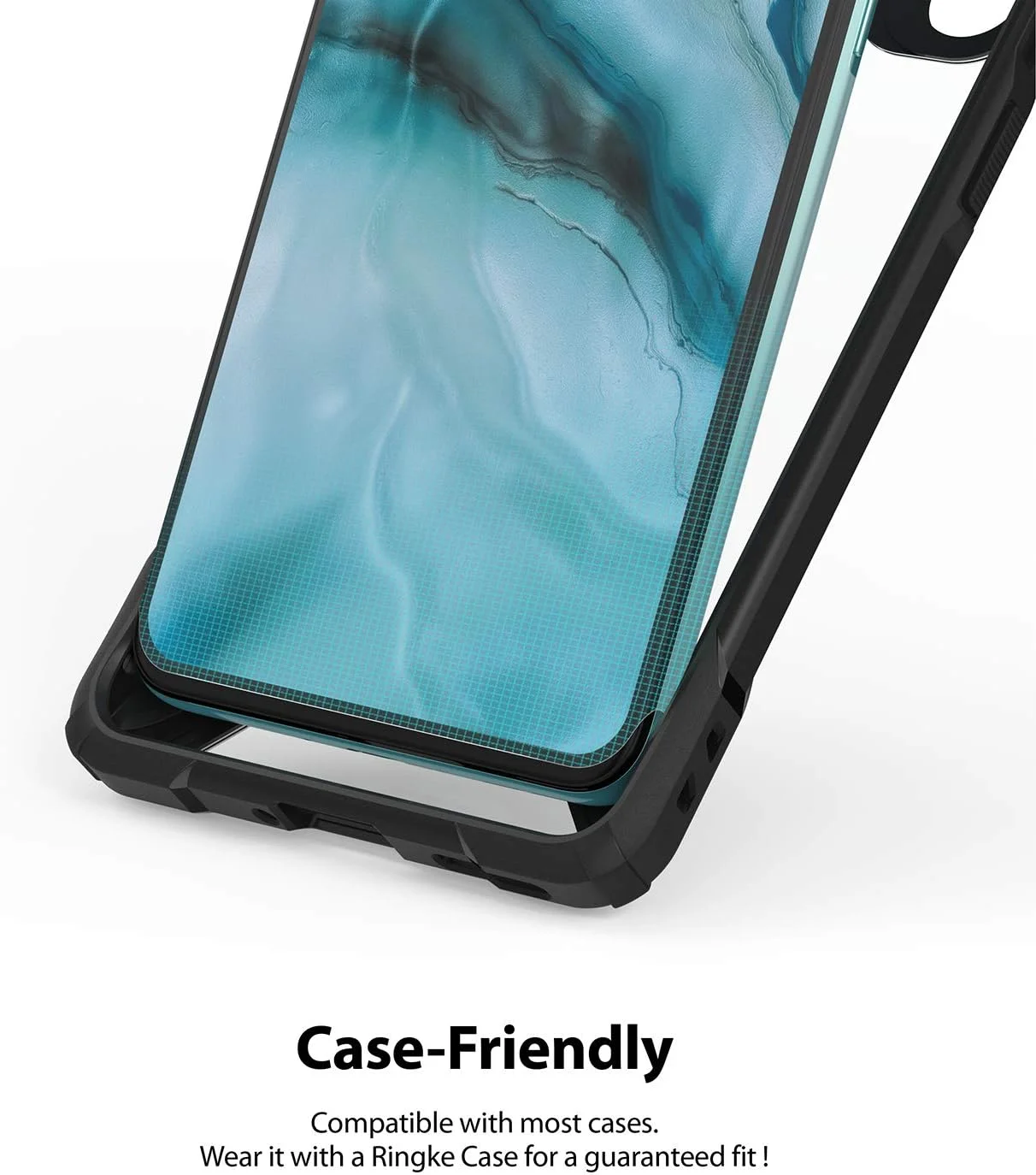 محافظ صفحه نمایش Ringke Dual Easy Wing سازگار با OnePlus Nord - بسته 2 عددی محافظ صفحه نمایش Ringke Dual Easy Wing سازگار با OnePlus Nord - بسته 2 عددی