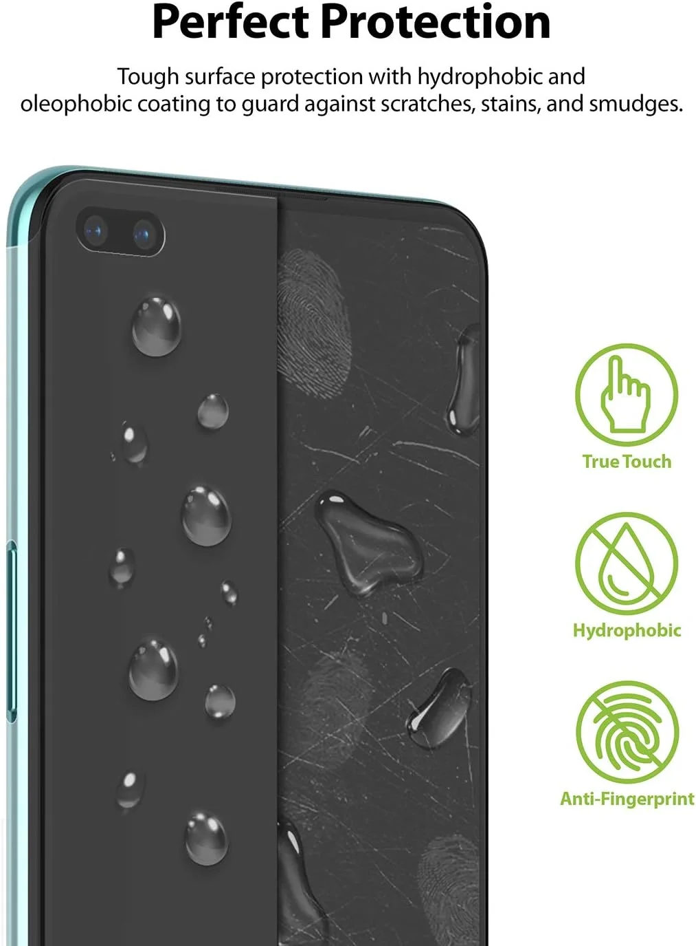 محافظ صفحه نمایش Ringke Dual Easy Wing سازگار با OnePlus Nord - بسته 2 عددی محافظ صفحه نمایش Ringke Dual Easy Wing سازگار با OnePlus Nord - بسته 2 عددی