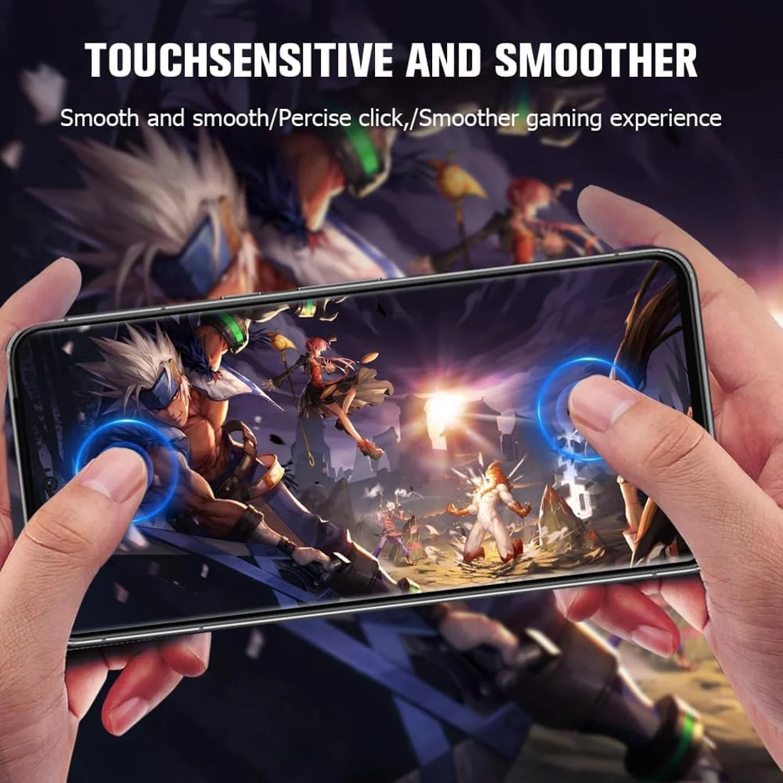 محافظ صفحه نمایش شیشه ای ایمرهوک 2 عددی برای وان پلاس 13R، سختی 9H، مقاوم در برابر خراش، بدون حباب، محافظ صفحه نمایش شیشه ای حرارت دیده برای وان پلاس 13R 5G