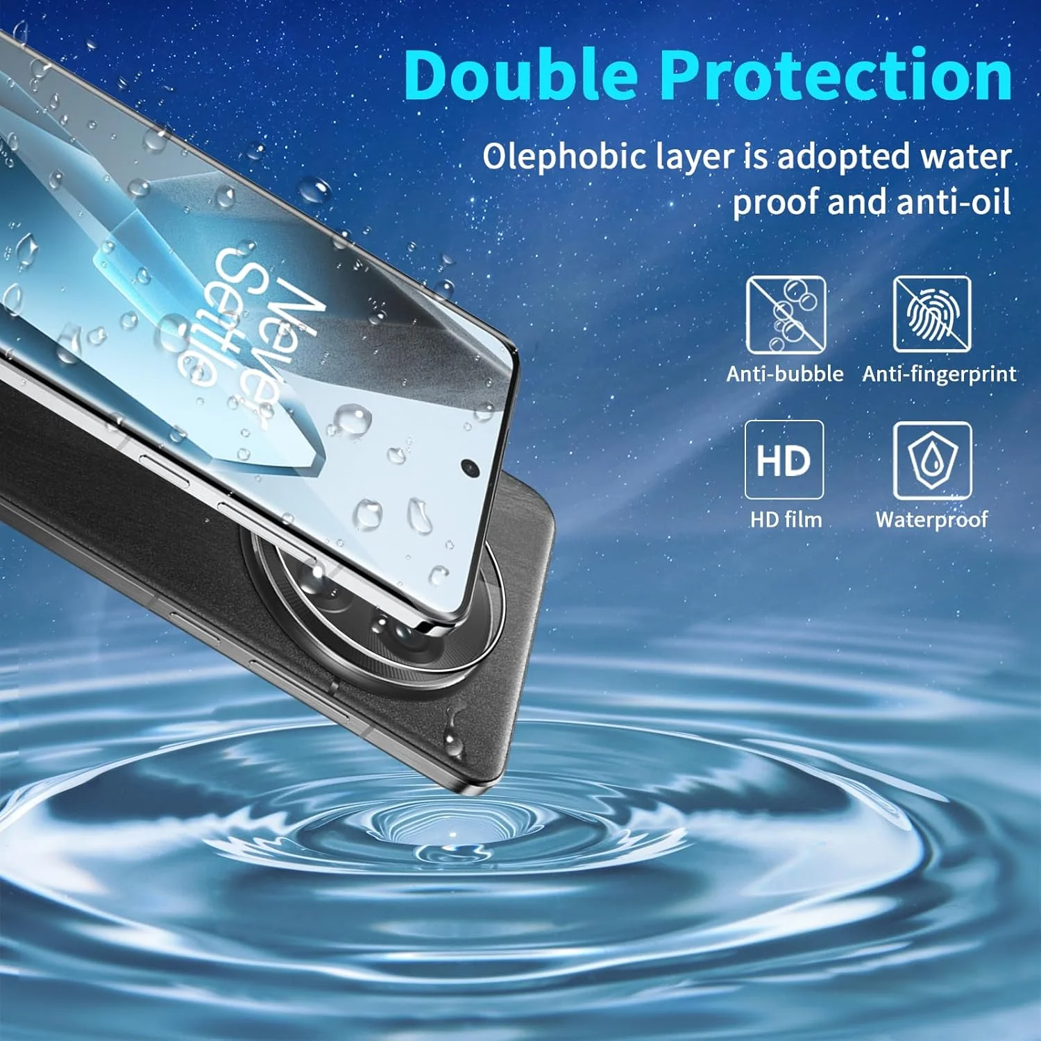 محافظ صفحه نمایش شیشه ای حرارت دیده Lutree برای OnePlus 13، بسته 2+2 شامل محافظ صفحه نمایش سه بعدی + محافظ لنز دوربین، فیلم ضد خش HD با سختی 9H، شیشه محافظ ممتاز بدون حباب محافظ صفحه نمایش شیشه ای حرارت دیده Lutree برای OnePlus 13، بسته 2+2 شامل محافظ صفحه نمایش سه بعدی + محافظ لنز دوربین، فیلم ضد خش HD با سختی 9H، شیشه محافظ ممتاز بدون حباب