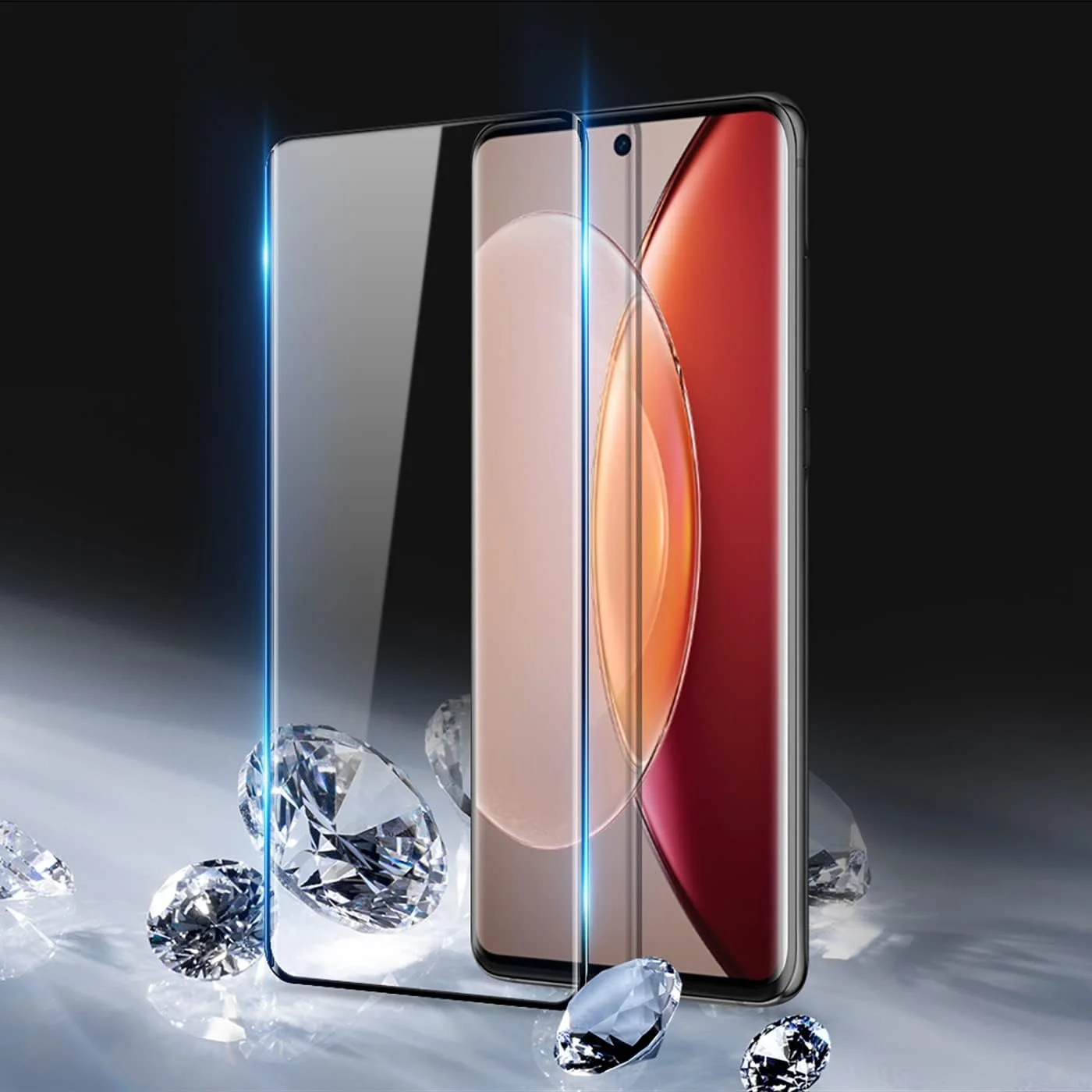 محافظ صفحه نمایش QINOUK برای OnePlus 12، [بسته 3 عددی] محافظ صفحه نمایش شیشه ای حرارت دیده HD، محافظت تمام صفحه، [مقاوم در برابر خراش] [بدون حباب] برای OnePlus 12 - شفاف