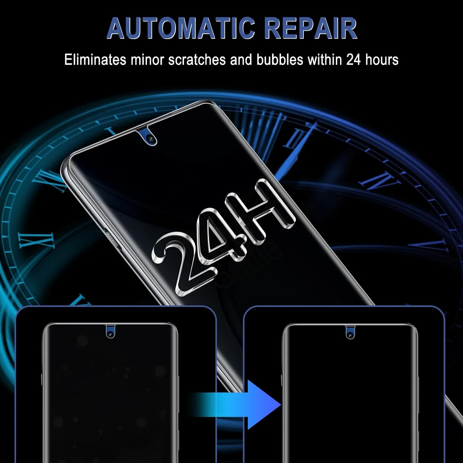 محافظ صفحه نمایش حریم خصوصی MiKoyi سازگار با OnePlus Ace 2 Pro [بسته 2 عددی + 2 عددی] فیلم محافظ صفحه نمایش حریم خصوصی ضد تابش نور ضد جاسوسی محافظت از دوربین مقاوم در برابر خراش سختی 9H برای OnePlus Ace 2