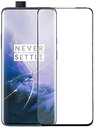 قطعات جایگزین تلفن همراه برای OnePlus 7 Pro/7T Pro، لنز شیشه ای بیرونی صفحه نمایش جلو