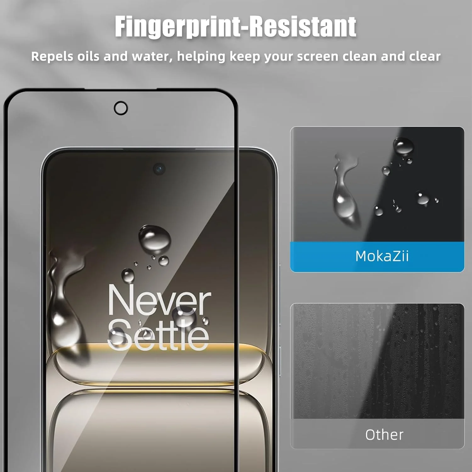 محافظ صفحه نمایش حریم خصوصی MokaZii سازگار با OnePlus Nord CE5، بسته 2 عددی + 2 عدد فیلم شیشه ای ضد جاسوسی + محافظ دوربین، سختی 9H ضد خش محافظ صفحه نمایش حریم خصوصی MokaZii سازگار با OnePlus Nord CE5، بسته 2 عددی + 2 عدد فیلم شیشه ای ضد جاسوسی + محافظ دوربین، سختی 9H ضد خش