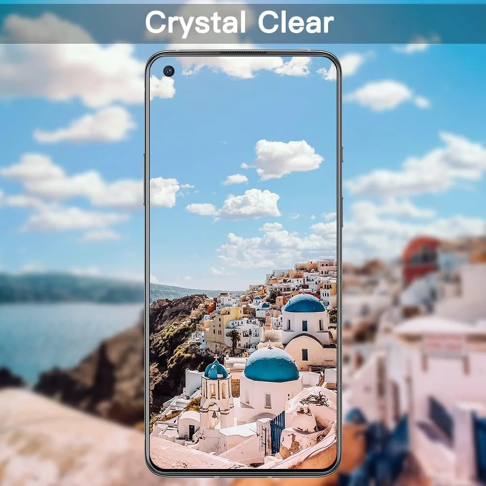 محافظ صفحه نمایش DOSMUNG برای OnePlus 8T، فیلم شیشه ای حرارت دیده، پوشش کامل سه بعدی، بدون حباب، ضد خش، حساسیت بالا، محافظ صفحه نمایش HD - بسته 3 عددی محافظ صفحه نمایش DOSMUNG برای OnePlus 8T، فیلم شیشه ای حرارت دیده، پوشش کامل سه بعدی، بدون حباب، ضد خش، حساسیت بالا، محافظ صفحه نمایش HD - بسته 3 عددی