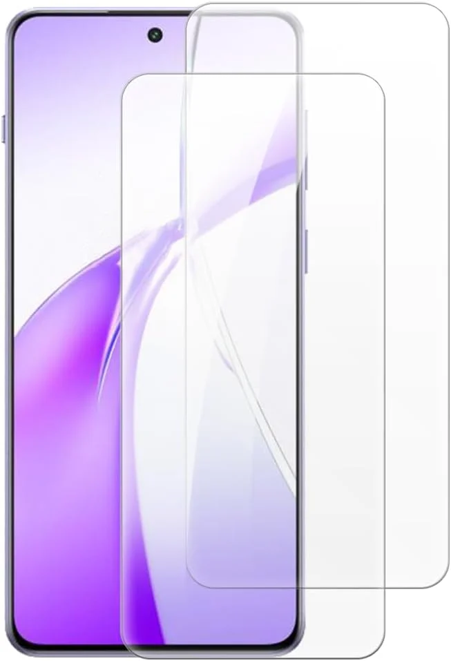 محافظ صفحه نمایش شیشه ای حرارت دیده شانتایم [2 عددی] سازگار با وان پلاس Ace 3V 5G (6.74 اینچ)، HD شفاف ضد خش بدون حباب، سازگار با قاب