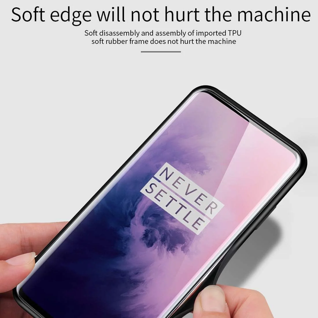 قاب محافظ شیشه ای مقاوم در برابر ضربه + TPU برای OnePlus 7 (سحابی رنگارنگ) Yyq (رنگ: مشکی آبی) قاب محافظ شیشه ای مقاوم در برابر ضربه + TPU برای OnePlus 7 (سحابی رنگارنگ) Yyq (رنگ: مشکی آبی)