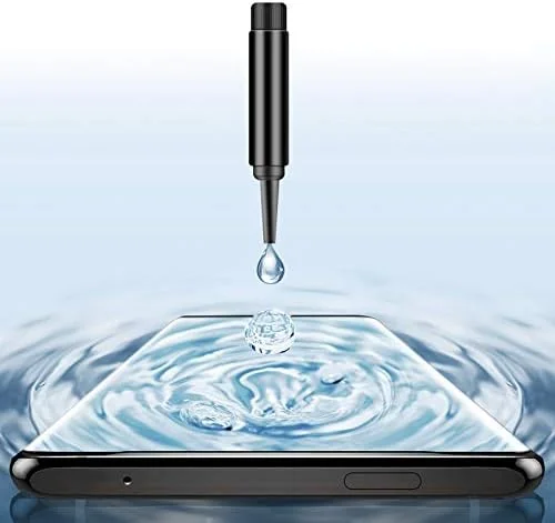 محافظ صفحه نمایش شیشه ای چنچوان برای وان پلاس 7 پرو، فیلم محافظ صفحه نمایش UV تمام صفحه سه بعدی 9H (شفاف)