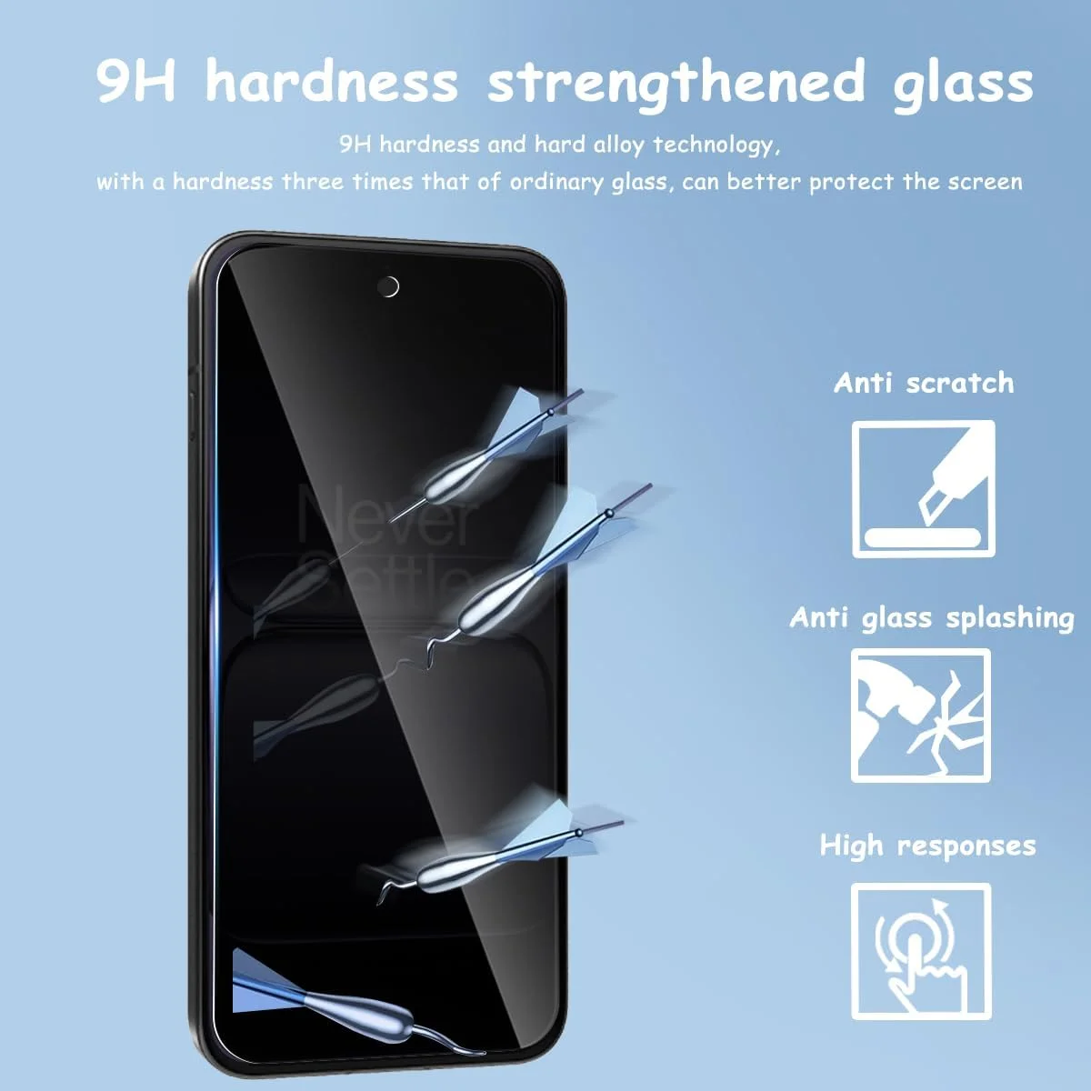 محافظ صفحه نمایش حریم خصوصی Gruattreay سازگار با OnePlus 13T 2025، شیشه حرارت دیده ضد جاسوسی [2 عدد] + محافظ لنز دوربین [1 عدد]، سختی 9H ضد خش