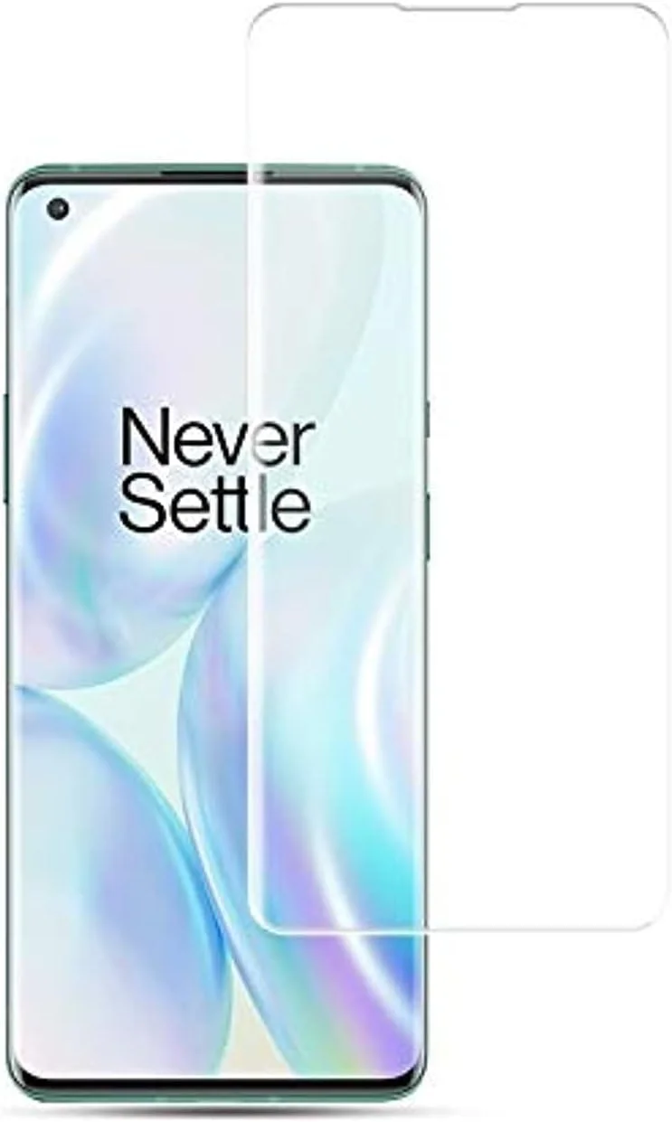 محافظ صفحه نمایش UV فیلم تمام صفحه 9H 3D زی‌جی‌جون برای وان پلاس 8 پرو