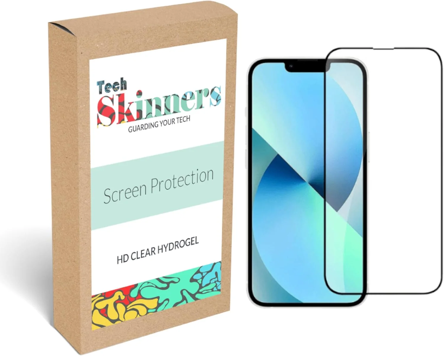 محافظ صفحه نمایش شفاف HD Tech Skinners، فیلم هیدروژل 2 عددی برای (OnePlus 3T)