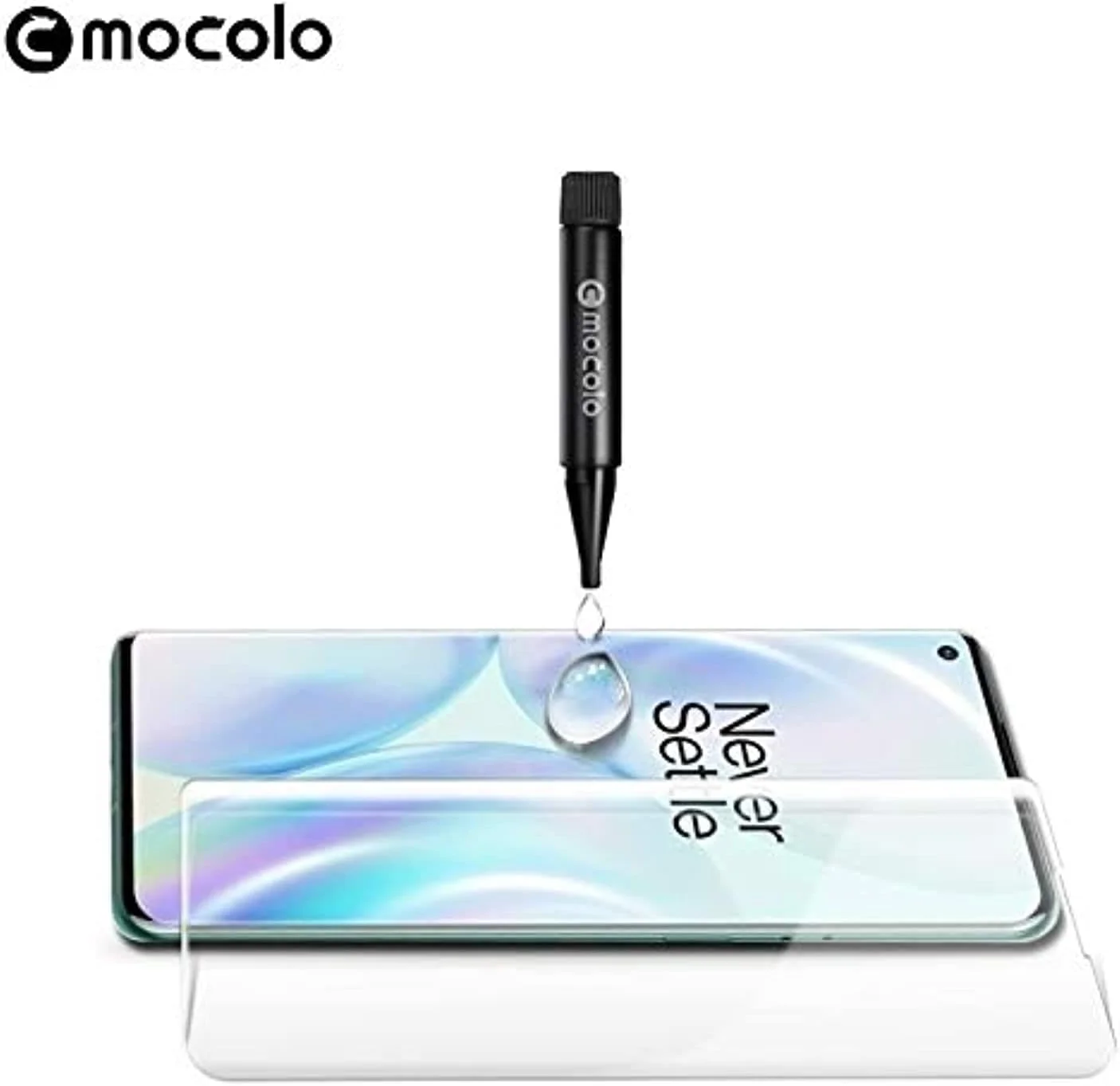 محافظ صفحه نمایش UV فیلم تمام صفحه 9H 3D زیجیجون برای وان پلاس 8 پرو محافظ صفحه نمایش UV فیلم تمام صفحه 9H 3D زیجیجون برای وان پلاس 8 پرو