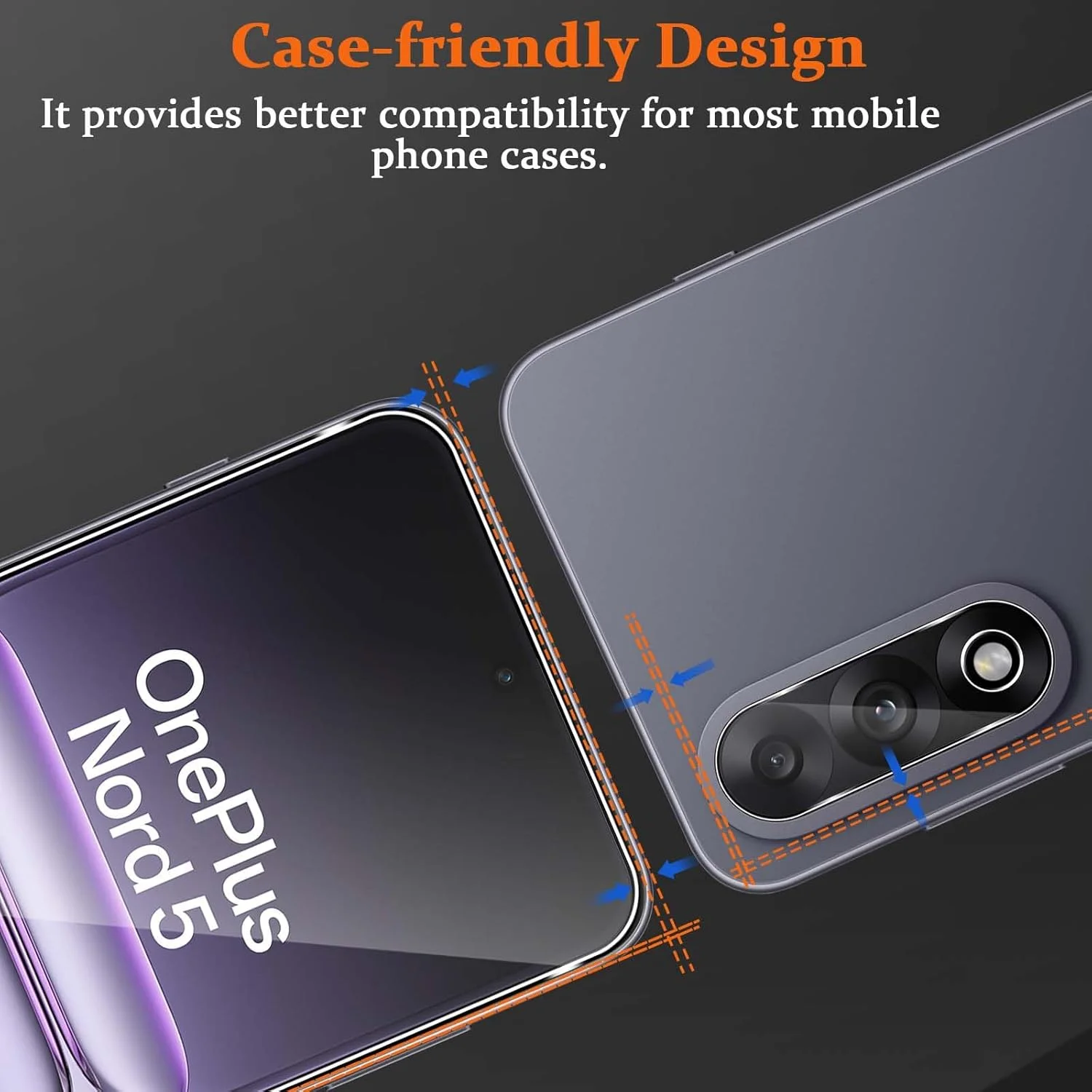 محافظ صفحه نمایش شیشه ای Vanrain برای OnePlus Nord 5، 2+2 عدد فیلم محافظ صفحه نمایش و محافظ دوربین عقب، فیلم با سختی 9H و وضوح بالا بدون حباب محافظ صفحه نمایش شیشه ای Vanrain برای OnePlus Nord 5، 2+2 عدد فیلم محافظ صفحه نمایش و محافظ دوربین عقب، فیلم با سختی 9H و وضوح بالا بدون حباب