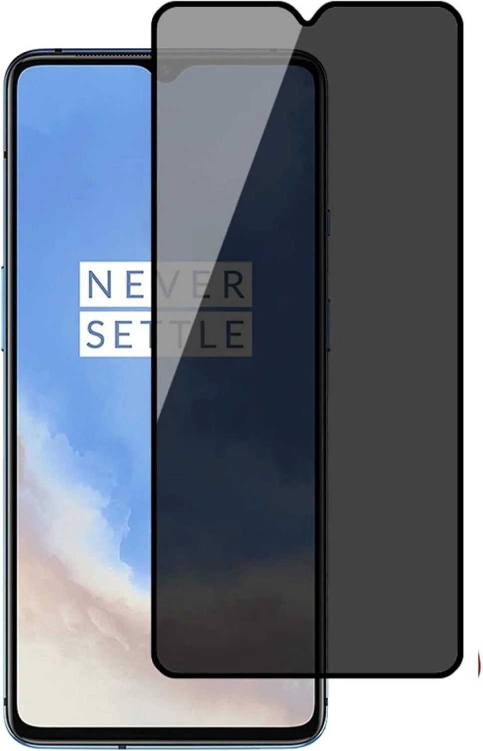 محافظ صفحه نمایش حریم خصوصی شیشه ای حرارتی ضد جاسوسی MIBQM برای Oneplus 6T 7 6 7T 8T 8 9 9R RT PRO، بسته 3 عددی