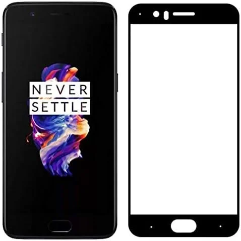 محافظ صفحه نمایش شیشه ای سه بعدی تمام صفحه نَکستاپ توسط شاف برای وان پلاس 5 - مشکی