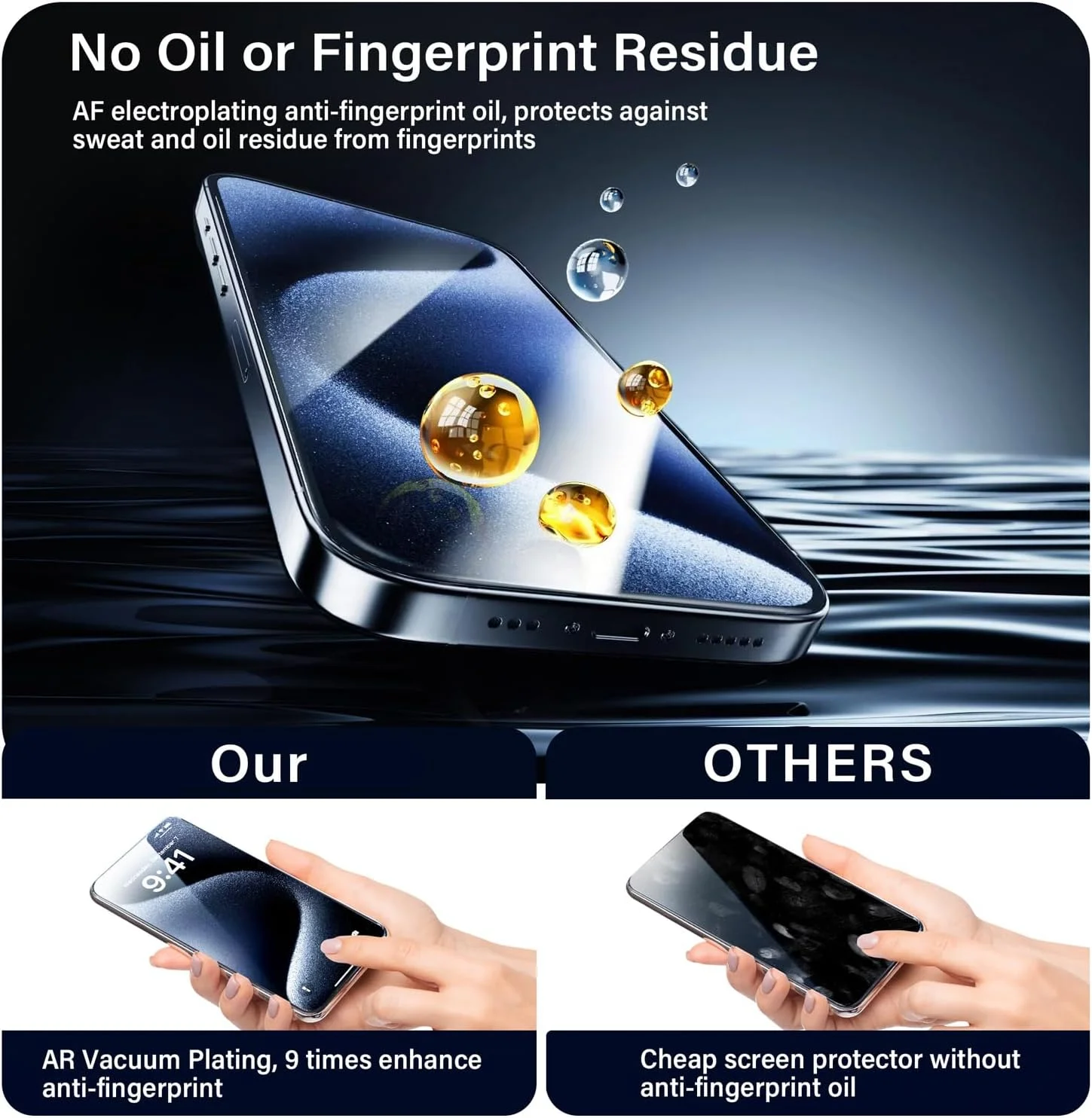 XINYEXIN برای OnePlus Nord CE 5 5G [بسته 2 عددی] محافظ صفحه نمایش شیشه ای حرارت دیده + محافظ دوربین، مجموعه محافظ صفحه نمایش با سختی 9H، ضد اثر انگشت، محافظ صفحه نمایش HD و شیشه محافظ دوربین