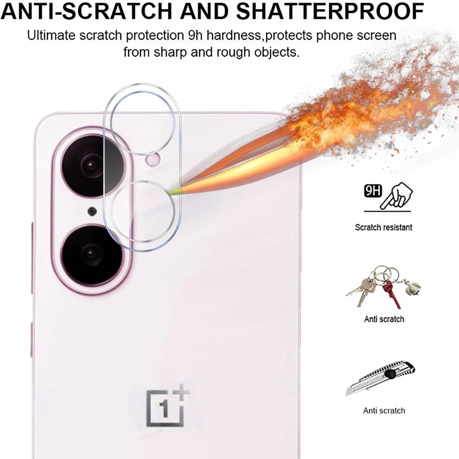 MGUEIAO [4 x Tempered Glass Compatible with OnePlus Nord 5, Rear Camera Protection, Tempered Glass Membrane, 9H Hardness, Anti-Scratch, Transparent MGUEIAO [4 x Tempered Glass Compatible with OnePlus Nord 5, Rear Camera Protection, Tempered Glass Membrane, 9H Hardness, Anti-Scratch, Transparent