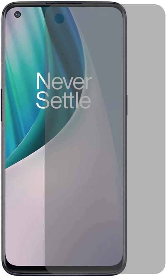 محافظ صفحه نمایش حریم خصوصی UPONEW برای وان پلاس نورد N10 5G - [دو عددی] محافظ صفحه نمایش شیشه ای ضد جاسوسی با سختی 9H برای وان پلاس نورد N10 5G