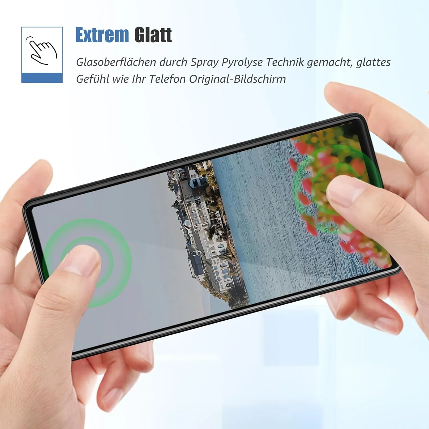 Bodyguard Pack of 2 Tempered Glass Screen Protectors for Google Pixel 6A 5G, No Air Bubbles, Ultra Transparent, 2.5D Edge Pixel 6A Screen Protector, High Sensitivity 9H Hardness, Shatterproof Tempered