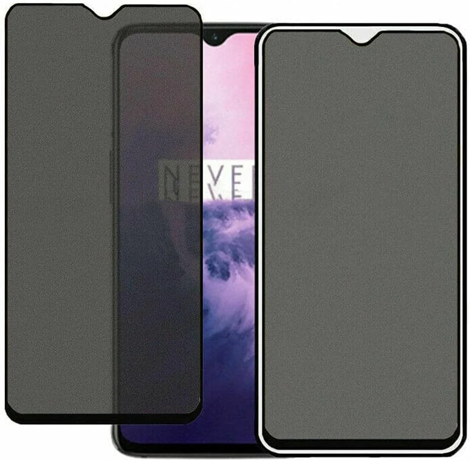 محافظ صفحه نمایش MIBQM بسته 3 عددی شیشه حرارت دیده حریم خصوصی برای OnePlus 7 6 6t برای OnePlus 7