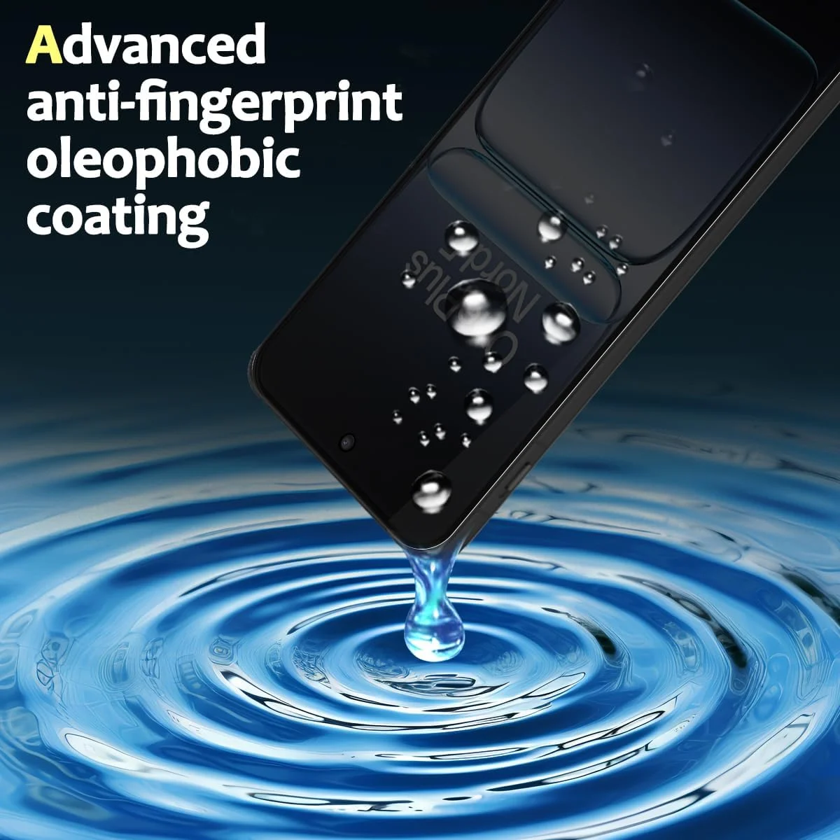 محافظ صفحه نمایش حریم خصوصی Yieehhow برای OnePlus Nord 5 5G شیشه حرارت دیده، [بسته 1 عددی] سختی 9H شیشه محافظ ضد جاسوسی، محافظ صفحه نمایش HD / محافظ صفحه نمایش شیشه ای حریم خصوصی بدون حباب