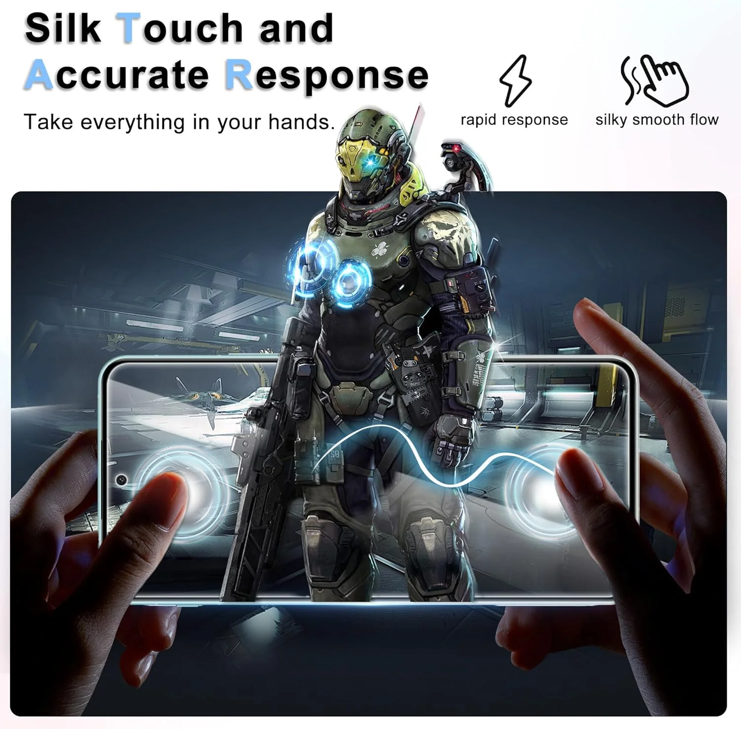 محافظ صفحه نمایش شیشه ای حرارت دیده Arae بسته 3 عددی برای OnePlus Nord 4 [6.74 اینچ]، ضد حباب، سازگار با اثر انگشت، محافظ صفحه نمایش شیشه ای OnePlus Nord 4