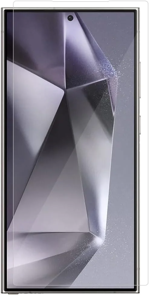 محافظ صفحه نمایش UV مارگون، شیشه حرارت دیده 6D، چسب نانو مایع UV، پوشش کامل و شفاف (S24 Ultra)