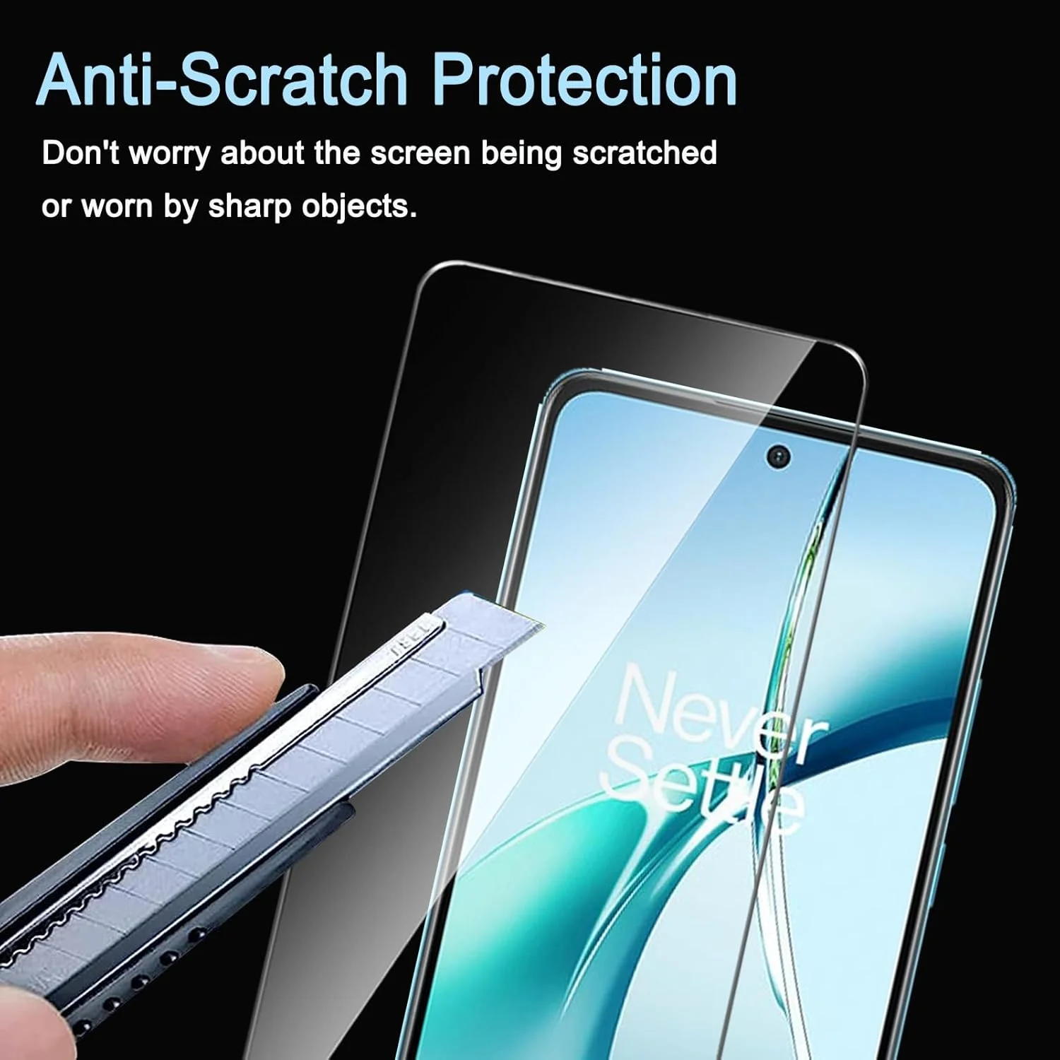 قاب وانگلیسیم برای گوشی وان پلاس نورد CE4 لایت 5G + یک عدد محافظ صفحه نمایش شیشه ای حرارت دیده، کاور محافظ گوشی TPU فوق العاده نازک - مشکی